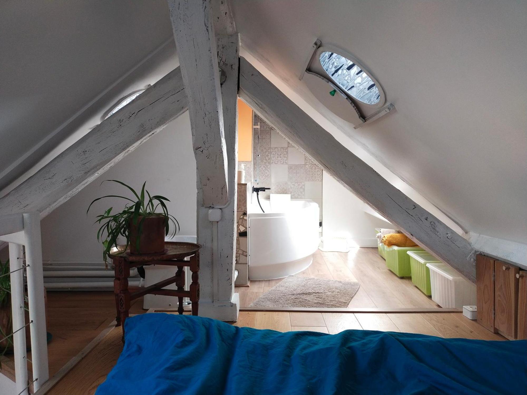 Studio Sous Les Toits Et Mezzanine - Vincennes Exteriör bild