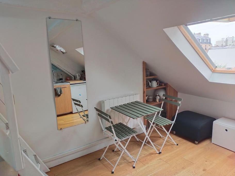 Studio Sous Les Toits Et Mezzanine - Vincennes Exteriör bild