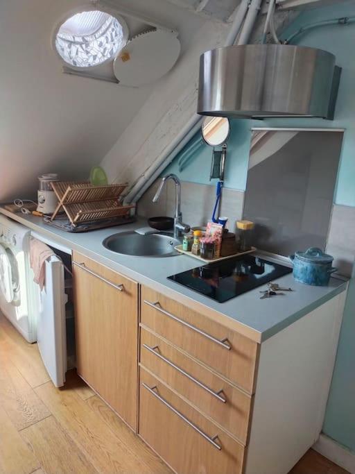 Studio Sous Les Toits Et Mezzanine - Vincennes Exteriör bild