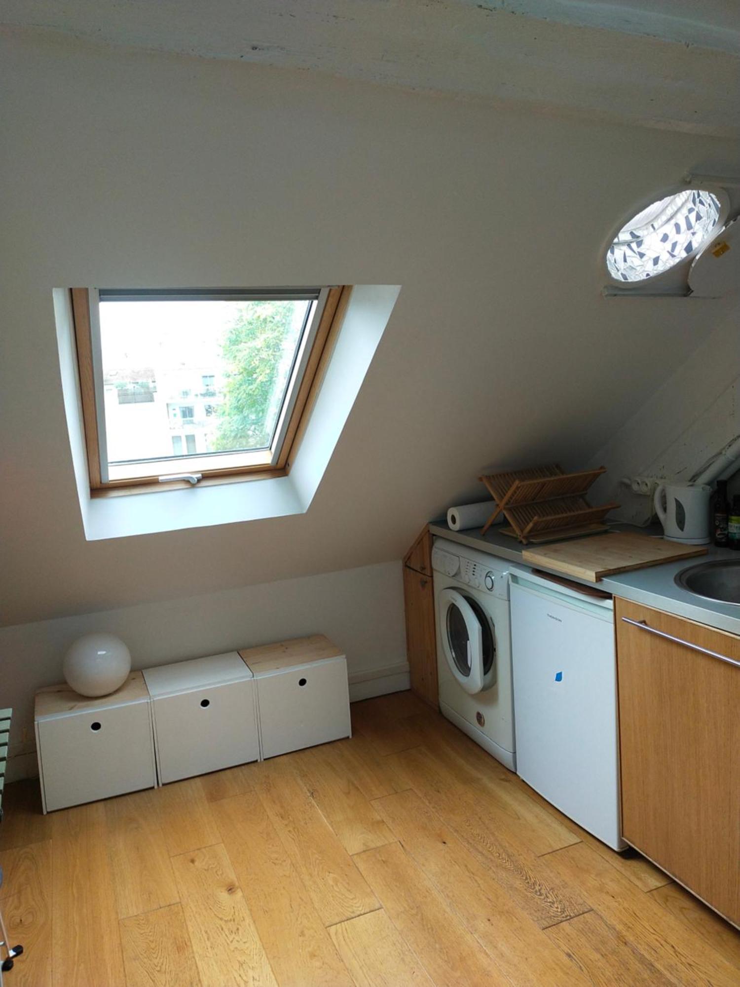 Studio Sous Les Toits Et Mezzanine - Vincennes Exteriör bild